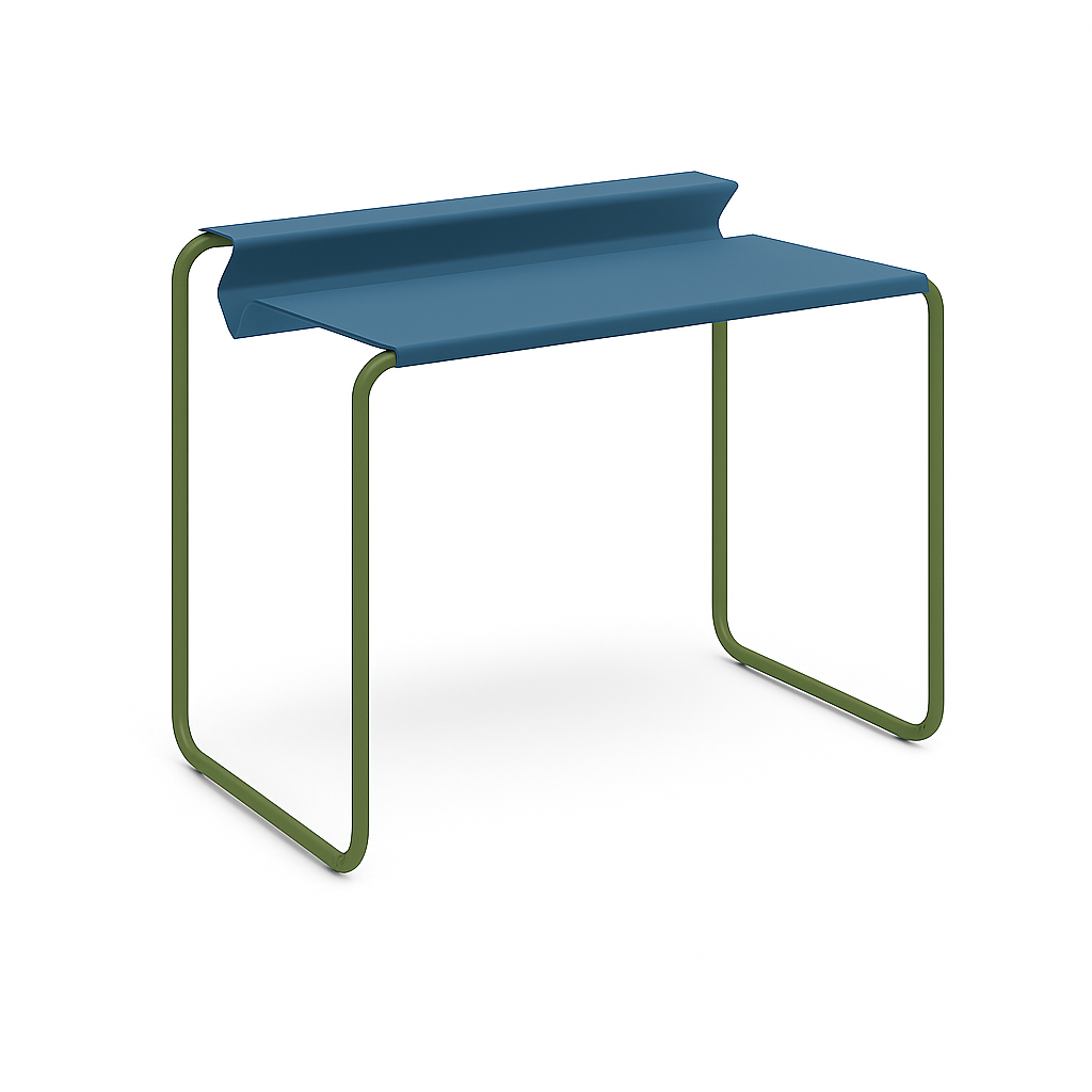 Sekretär PS07 (RAL 5009 azurblau) von Müller Möbel