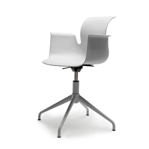 Pro Armchair Viersternalugestell farbig pulverbeschichtet von Flötotto