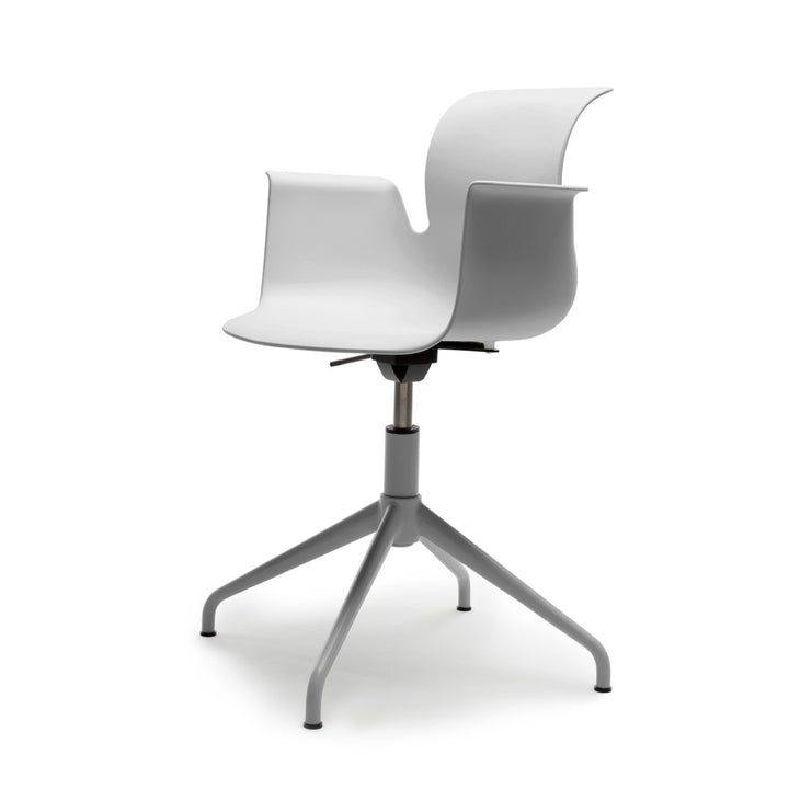 Pro Armchair Viersternalugestell farbig pulverbeschichtet von Flötotto