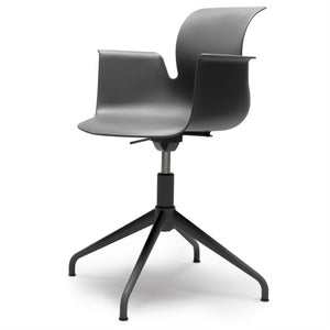 Pro Armchair Viersternalugestell farbig pulverbeschichtet von Flötotto