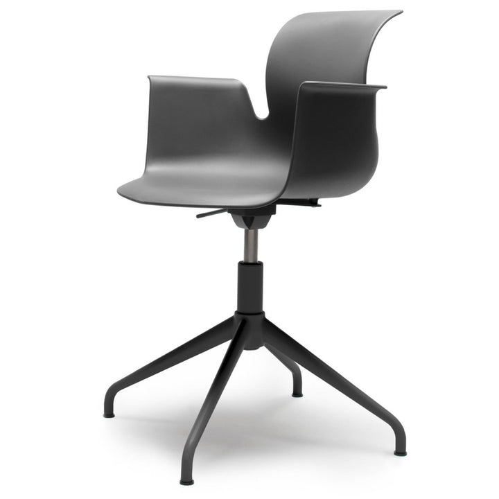 Pro Armchair Viersternalugestell farbig pulverbeschichtet von Flötotto
