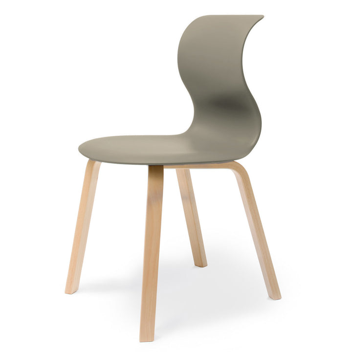 Pro Chair Vierbeinholzgestell von Flötotto
