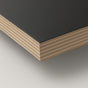 Schwarze Tischplatte 1800 x 900 mm für Eiermann Tischgestell