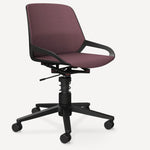 Recyceltes Polyester Cura in Hellviolett Meliert