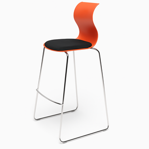 Pro Chair Gleitkufengestell High von Flötotto