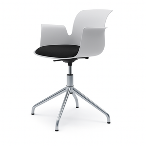 PRO ARMCHAIR Vierstern-Aluminiumgestell