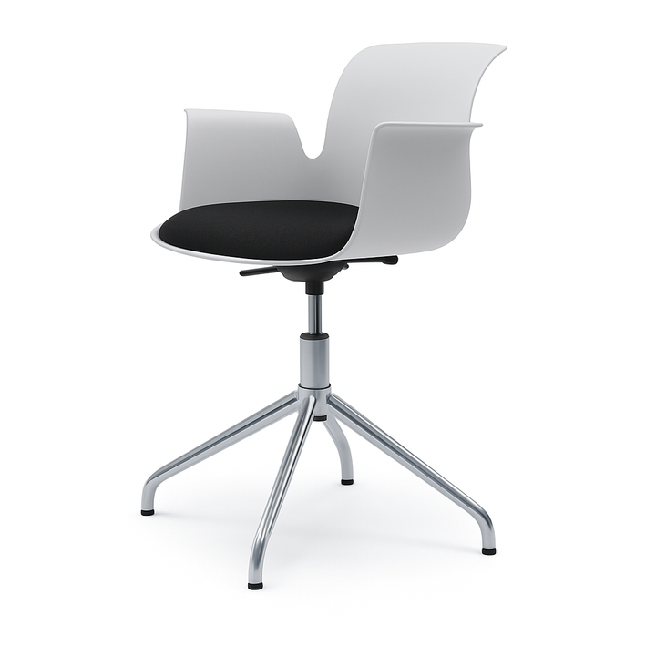 PRO ARMCHAIR Vierstern-Aluminiumgestell