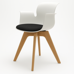 Pro Armchair Viersternholzgestell von Flötotto