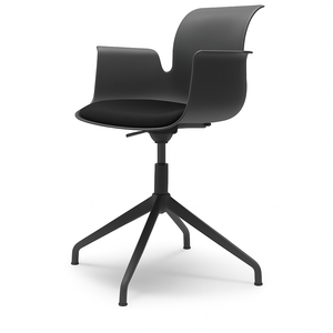 Pro Armchair Viersternalugestell farbig pulverbeschichtet von Flötotto