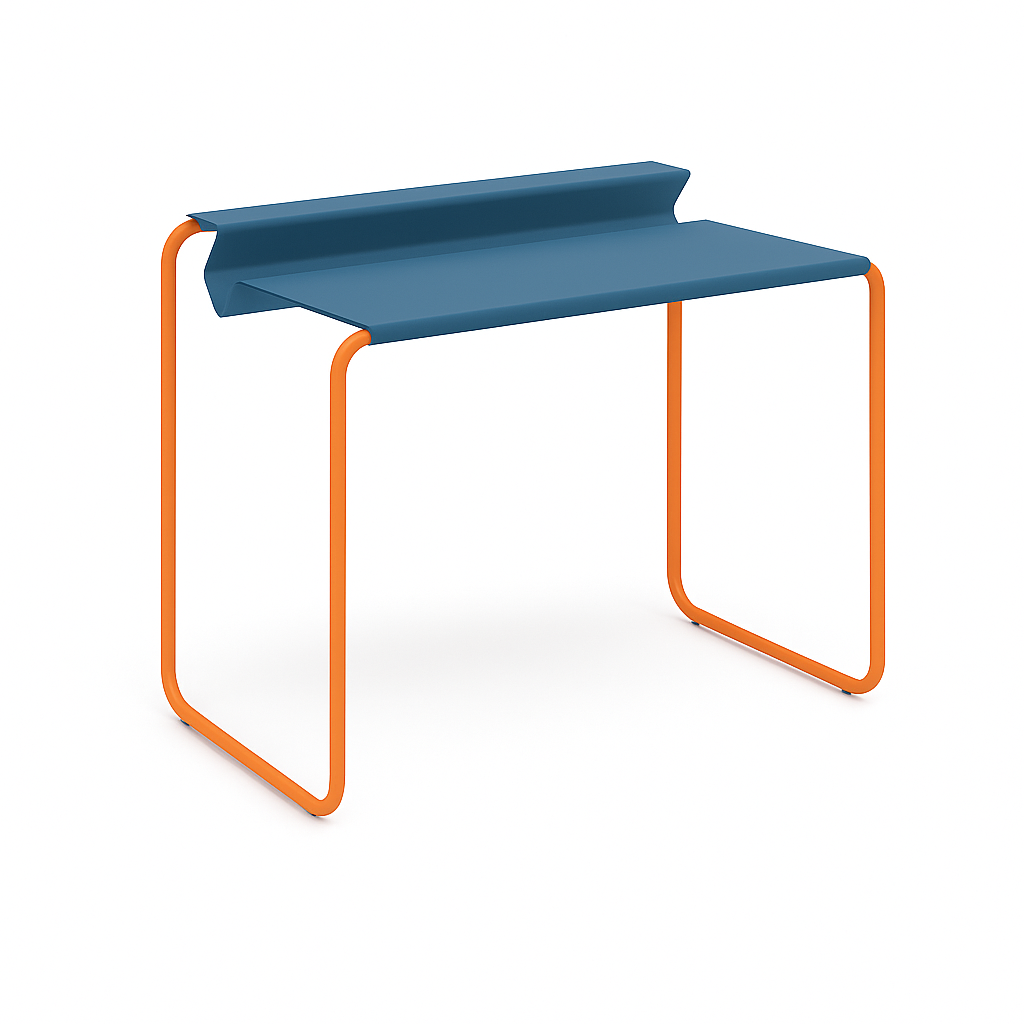 Sekretär PS07 (RAL 5009 azurblau) von Müller Möbel