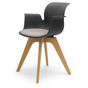 Pro Armchair Viersternholzgestell von Flötotto