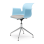 PRO ARMCHAIR Vierstern-Aluminiumgestell