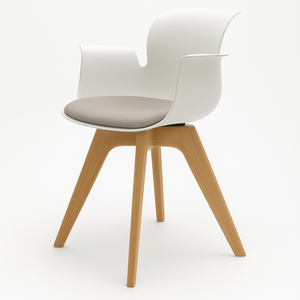 Pro Armchair Viersternholzgestell von Flötotto