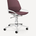 Recyceltes Polyester Cura in Hellviolett Meliert