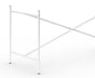 Eiermann 1 Tisch inkl. Melamintischplatte 160x80 cm (Kreuzposition: Exzentrisch)