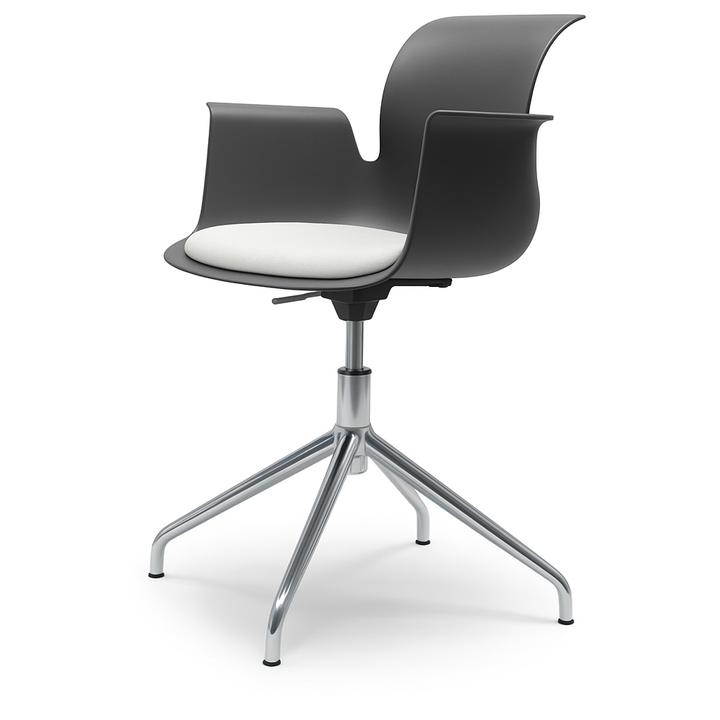 PRO ARMCHAIR Vierstern-Aluminiumgestell