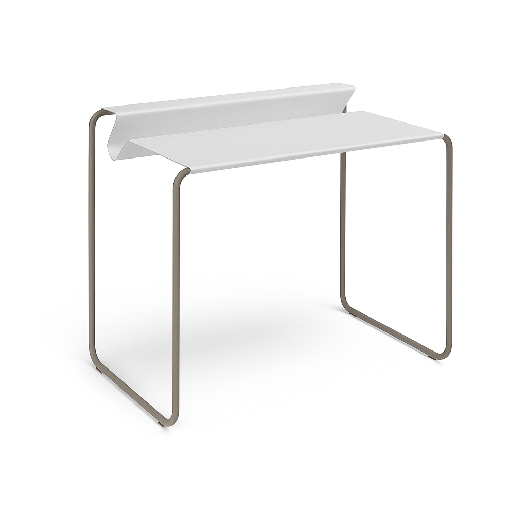 Sekretär PS07 (RAL 9006 weißaluminium) von Müller Möbel