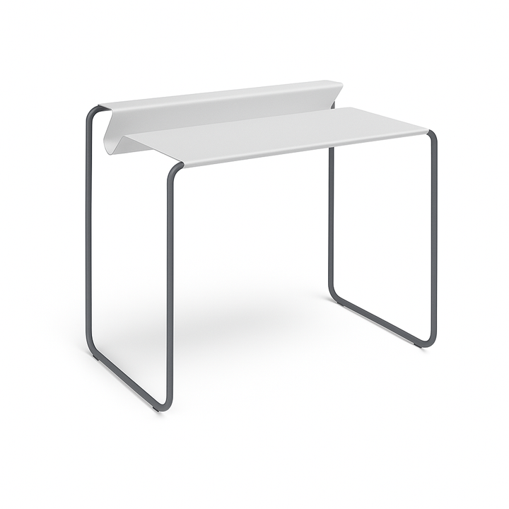 Sekretär PS07 (RAL 9006 weißaluminium) von Müller Möbel